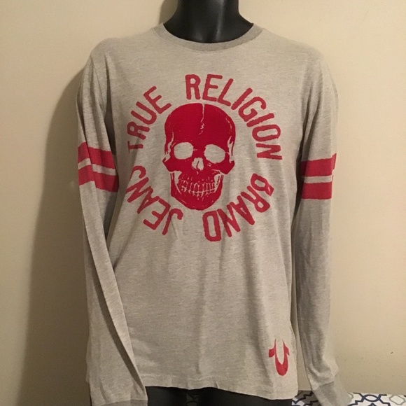 🔥TRUE RELIGION, unisex, size large, distressed, new condition - Picture 1 of 2